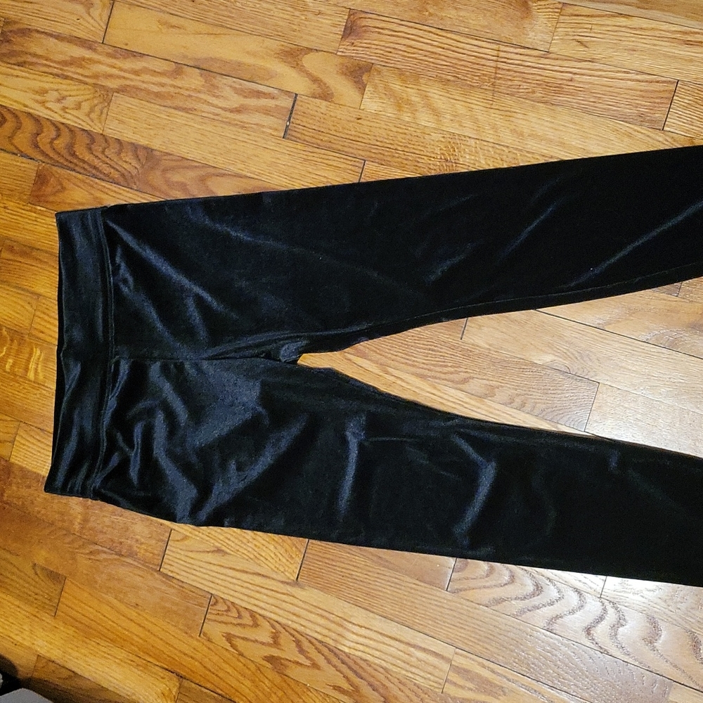 Velvet leggings